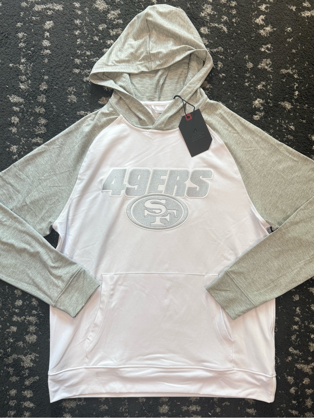 Men’s Antigua San Francisco 49ers Lightweight Hoodie Pullover